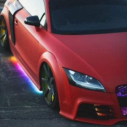 Flow Series Aluminum Multicolor Underglow Kit | By RGB Halo Kits | For Cars, Trucks, SUVs and More