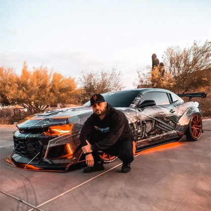 Flow Series Aluminum Multicolor Underglow Kit | By RGB Halo Kits | For Cars, Trucks, SUVs and More