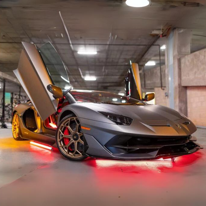 Flow Series Aluminum Multicolor Underglow Kit | By RGB Halo Kits | For Cars, Trucks, SUVs and More
