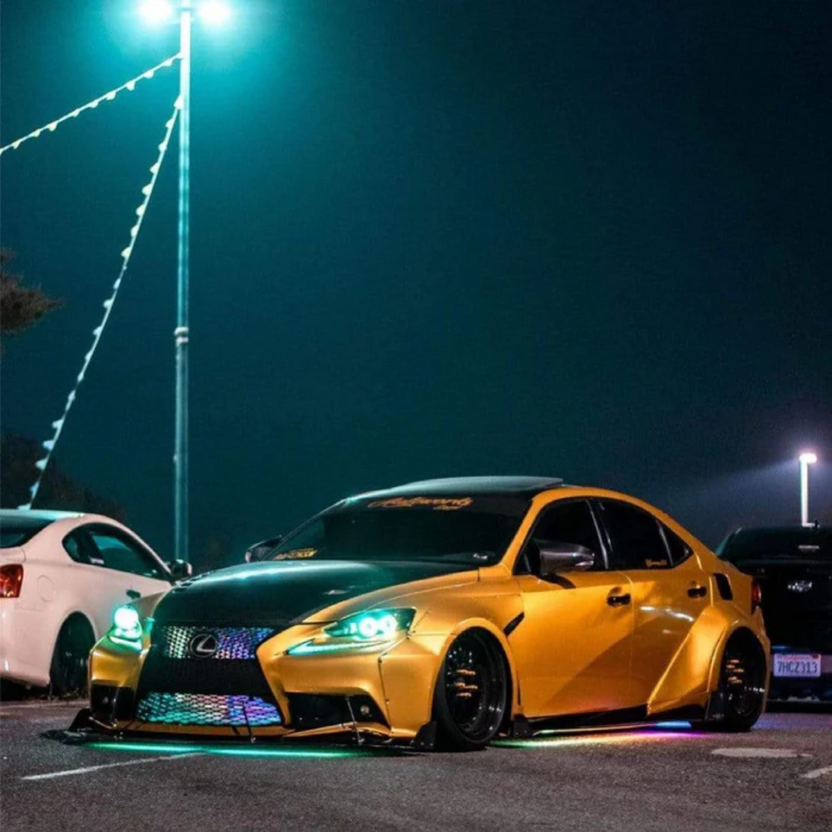 Flow Series Aluminum Multicolor Underglow Kit | By RGB Halo Kits | For Cars, Trucks, SUVs and More
