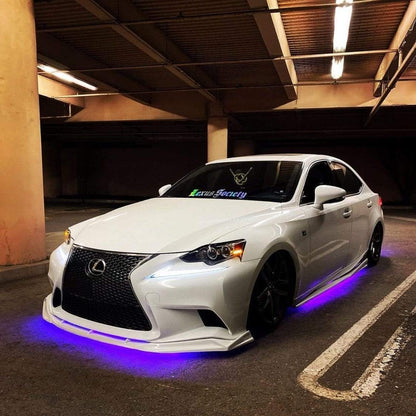Flow Series Aluminum Multicolor Underglow Kit | By RGB Halo Kits | For Cars, Trucks, SUVs and More