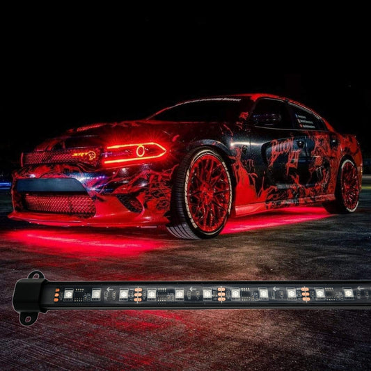 Flow Series Aluminum Multicolor Underglow Kit | By RGB Halo Kits | For Cars, Trucks, SUVs and More
