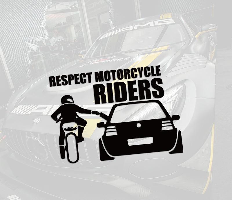 Respect Riders Sticker