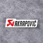 Akrapovič STICKER