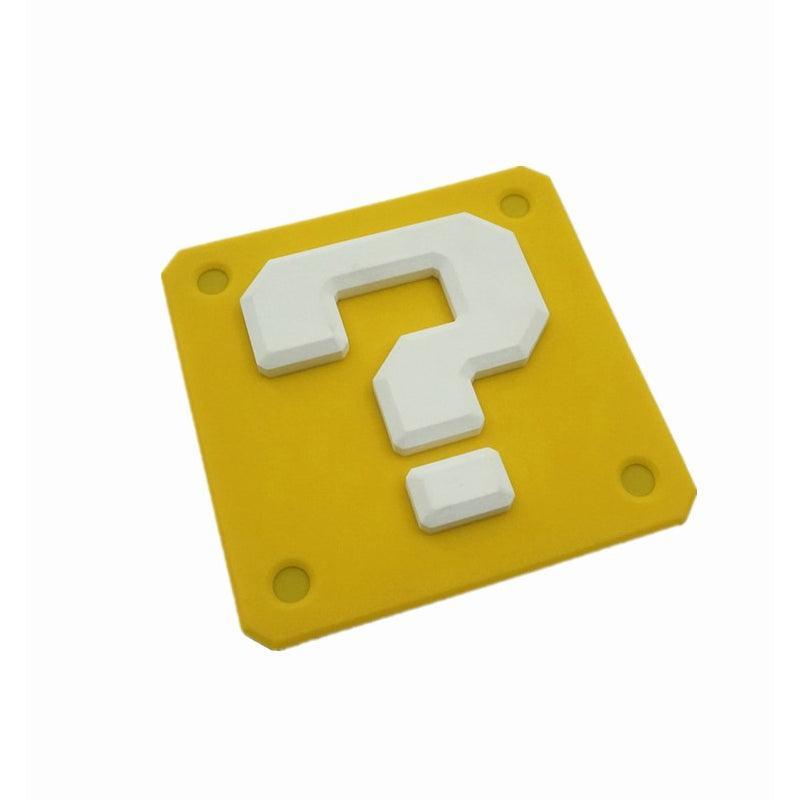 Vintage Motorcycle Question Mark Anti-Collision Sticker