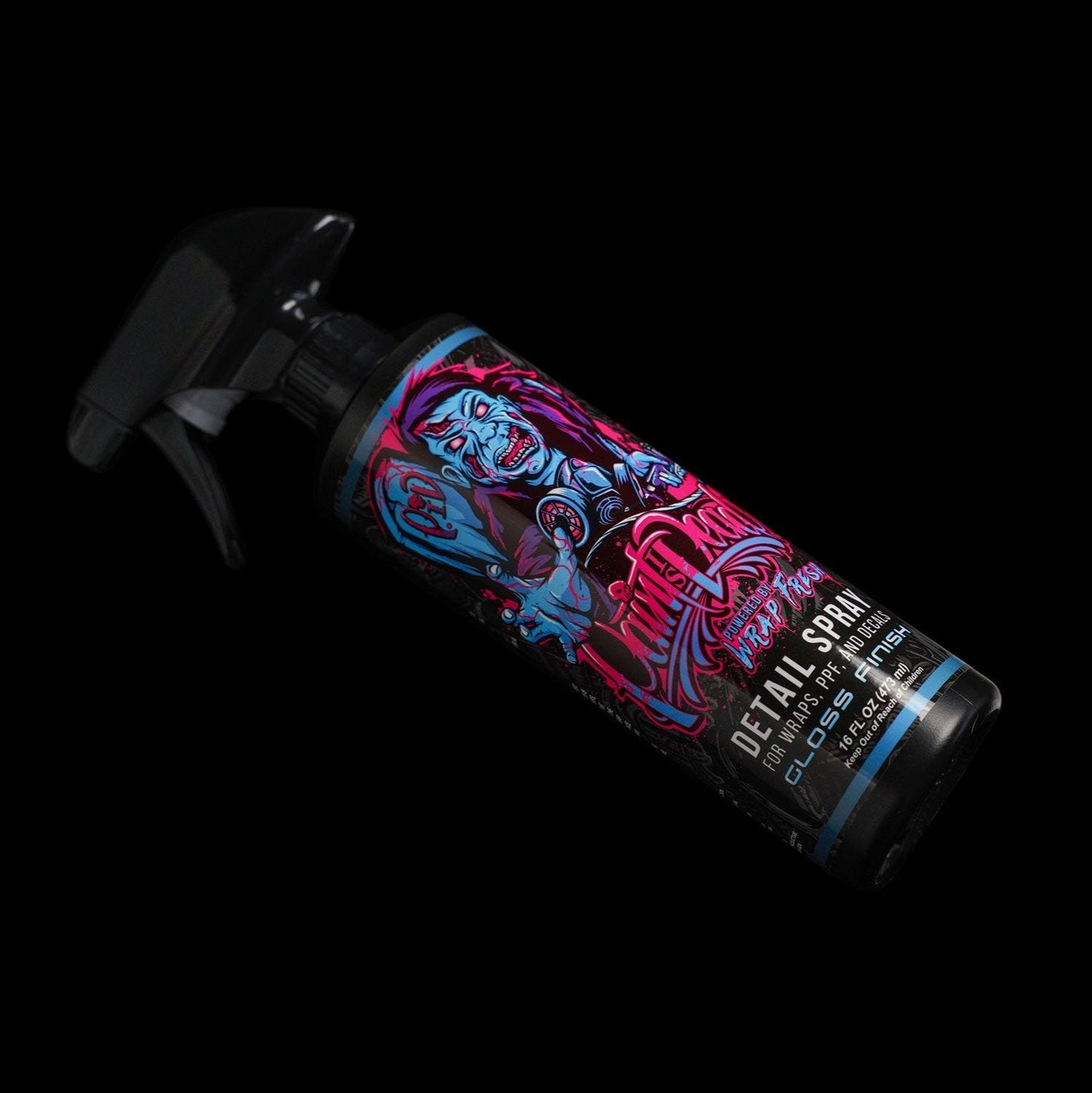 Paint Is Dead Official Detail Spray by Wrap Fresh - Gloss - UV Protection and Cleaner and Maintenance Spray