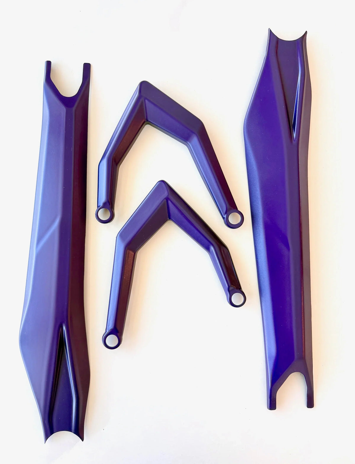 "Fade Edition" Professionally Painted Frame Guards | by MXBolts | for Surron Light Bee X