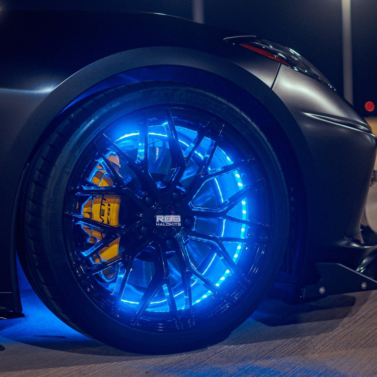 PRO Quad 4 Row LED Wheel Rings | By RGB Halo Kits | For Cars, Trucks, SUVs and Jeeps