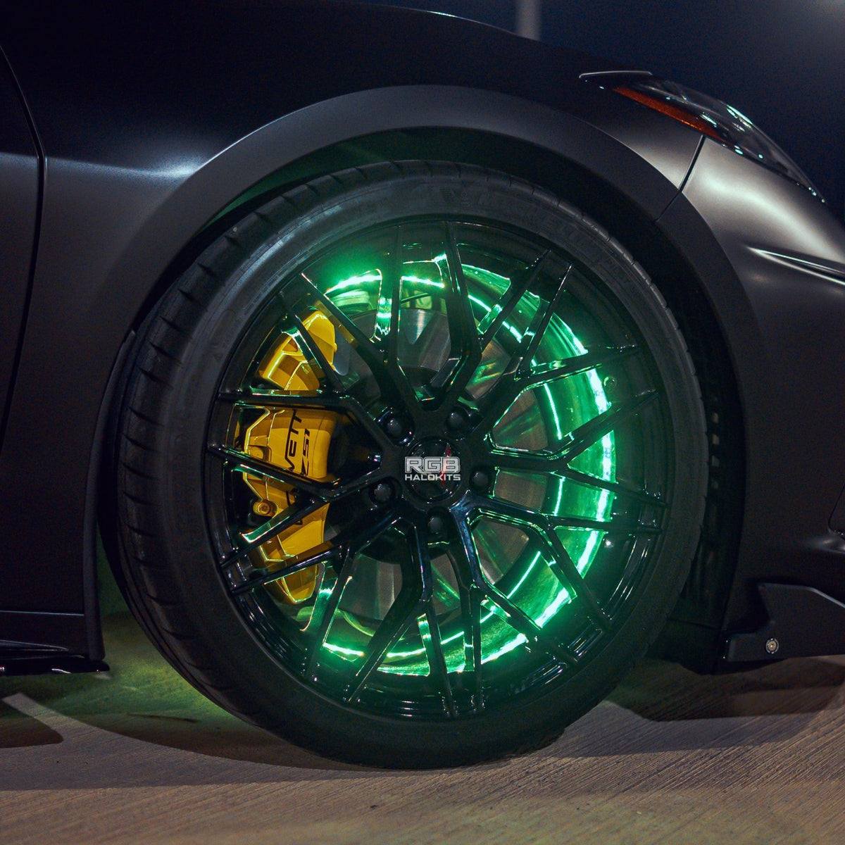 PRO Quad 4 Row LED Wheel Rings | By RGB Halo Kits | For Cars, Trucks, SUVs and Jeeps