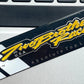 High-Temperature Resistant Aluminum Motorcycle Exhaust Modification Sticker