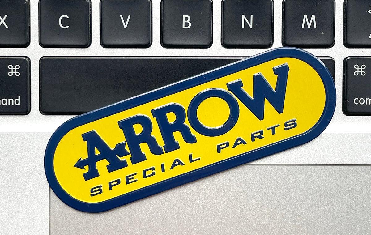 High-Temperature Resistant Aluminum Motorcycle Exhaust Modification Sticker