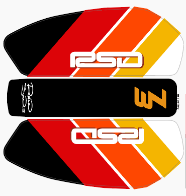 RSD / MALIBU style Replica decal kit | For Super 73 RX | by PM Print Lab