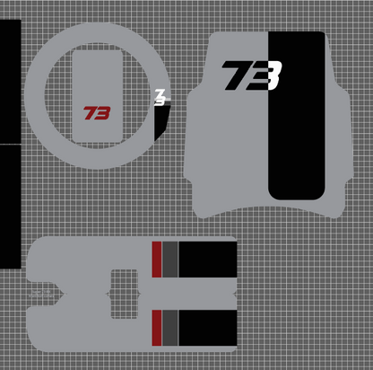 C1X style Replica decal kit for Super 73 RX