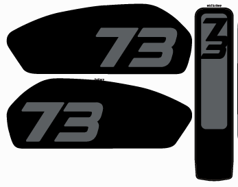 Adventure style 3pc battery Replica decals for Super 73 R / Rx / S2 – P ...