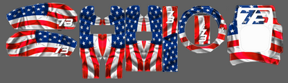 MERICA' decal kit Super 73 RX / R / (New S2 adventure)