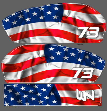 MERICA' decal kit Super 73 RX / R / (New S2 adventure)