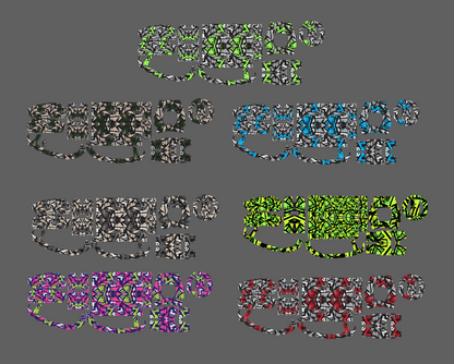 Tri- Camo decal kit for the Super 73 RX / R / (New S2 adventure)