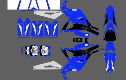 Yamaha New age Blue for Sur Ron, Segway  / Decal set