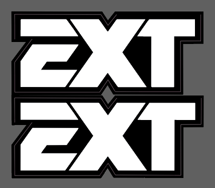 EXT Fork Tube Decal | For EMoto, E-Bike, Dirt Bike