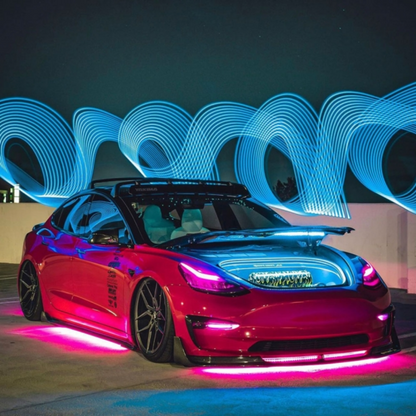 Tesla Model 3 Multicolor DRL Boards 2017-2021 | By RGB Halo Kits | For Tesla Model 3 Projector Headlights