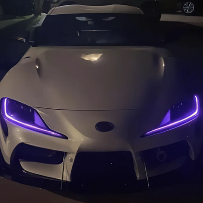 RGBW Multicolor DRL Circuit Boards | by RGB Halo Kits | for 2020-2024 Toyota Supra