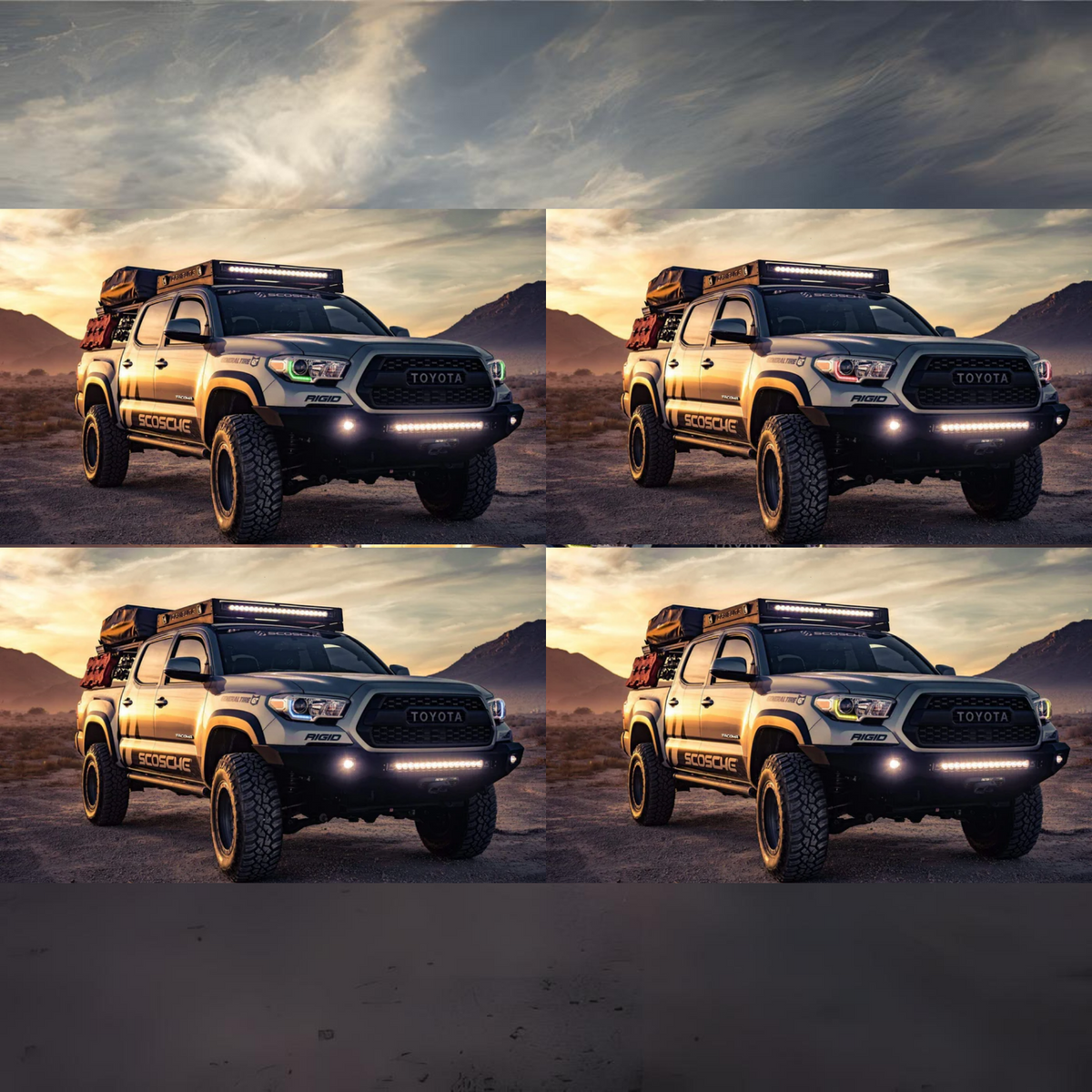 RGBW Multicolor DRL Circuit Boards | by RGB Halo Kits | for Toyota Tacoma