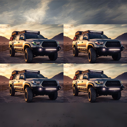 RGBW Multicolor DRL Circuit Boards | by RGB Halo Kits | for Toyota Tacoma