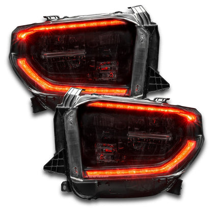 2018-2021 Toyota Tundra Flow Series Multicolor DRL Boards | by RGB Halo Kits | for Toyota Tundra