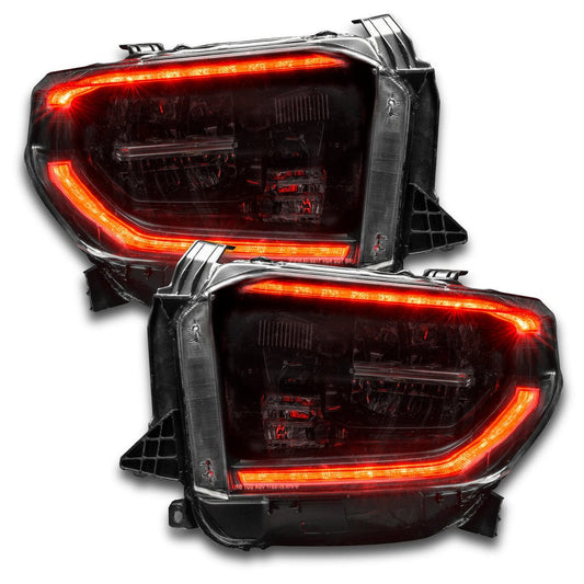 2018-2021 Toyota Tundra Flow Series Multicolor DRL Boards | by RGB Halo Kits | for Toyota Tundra