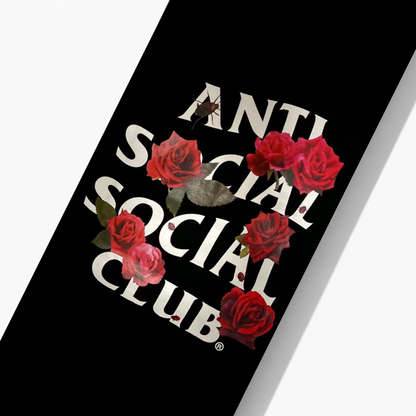 Anti Social Club Skateboard Wall Art | By Dessy Made It | For Streetwear & Hype Culture Spaces