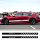 Car Door Side Skirt Stickers Auto Decor Decal for Tesla Model 3 Model S Model X 2PCS/set