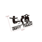 "Don't Touch" Sticker