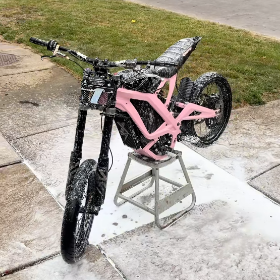 Surron LBX Professionally Painted Frame Guards | by MXBolts | for Surron Light Bee X