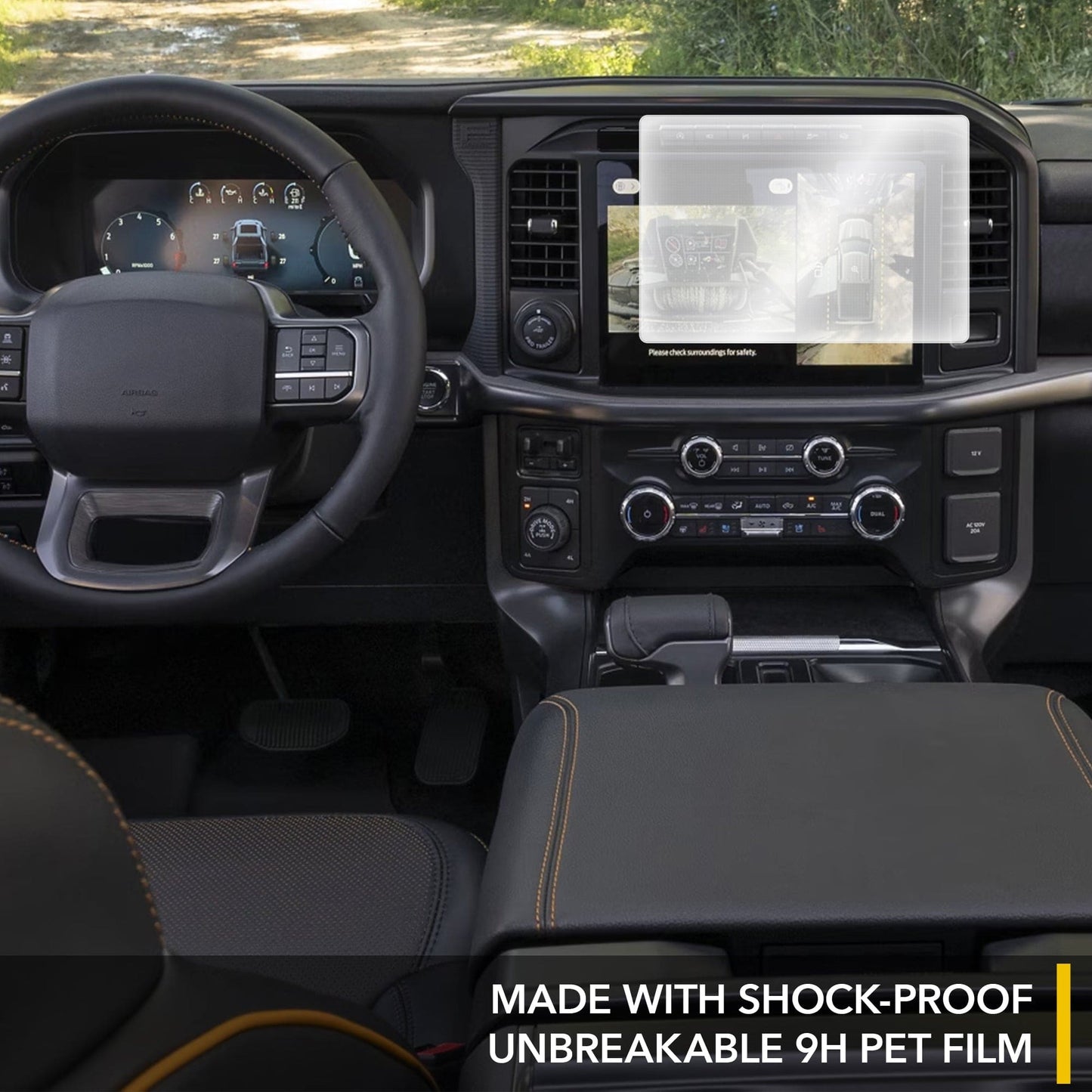 12" Screen Protector | Ford Bronco, F-150, F-150 Lightning (Pro & XLT) and more
