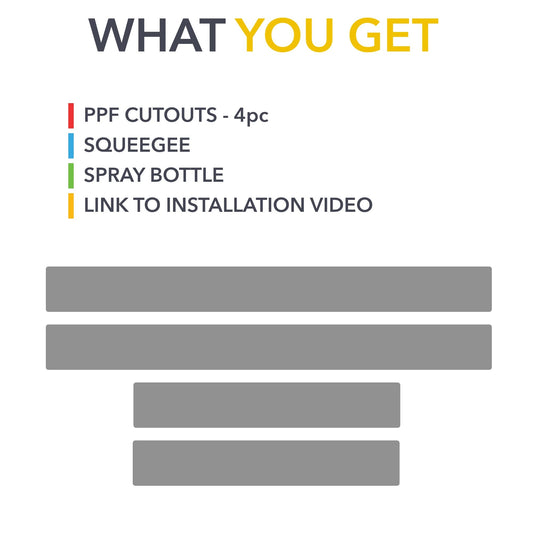 Door Entry PPF | Paint Protection Film for Ford F-150 Lightning