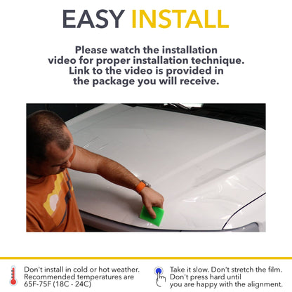 Mini Hood PPF | Paint Protection Film for Ford F-150 Lightning