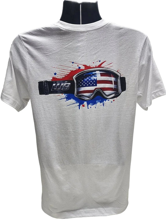 Warp 9 Racing Black Short Sleeve T-Shirt | By Warp 9 Racing | For eMoto, Dirt Bike & Motorcycle Riders