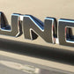 Premium Cast Matte Black Vinyl Decal Letter Inlays for 2007-2025 Tundra Doors