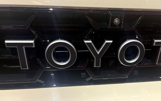 Premium Cast Vinyl Decal Letter Inlays for 2015-2025 4Runner TRD PRO Grille