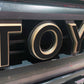 Premium Cast Vinyl Decal Letter Inlays for 2015-2025 Tacoma TRD PRO Grille