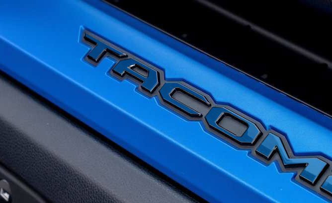 Premium Cast Vinyl Decal Letter Inlays for 2024-2025 Tacoma Dashboard Emblem