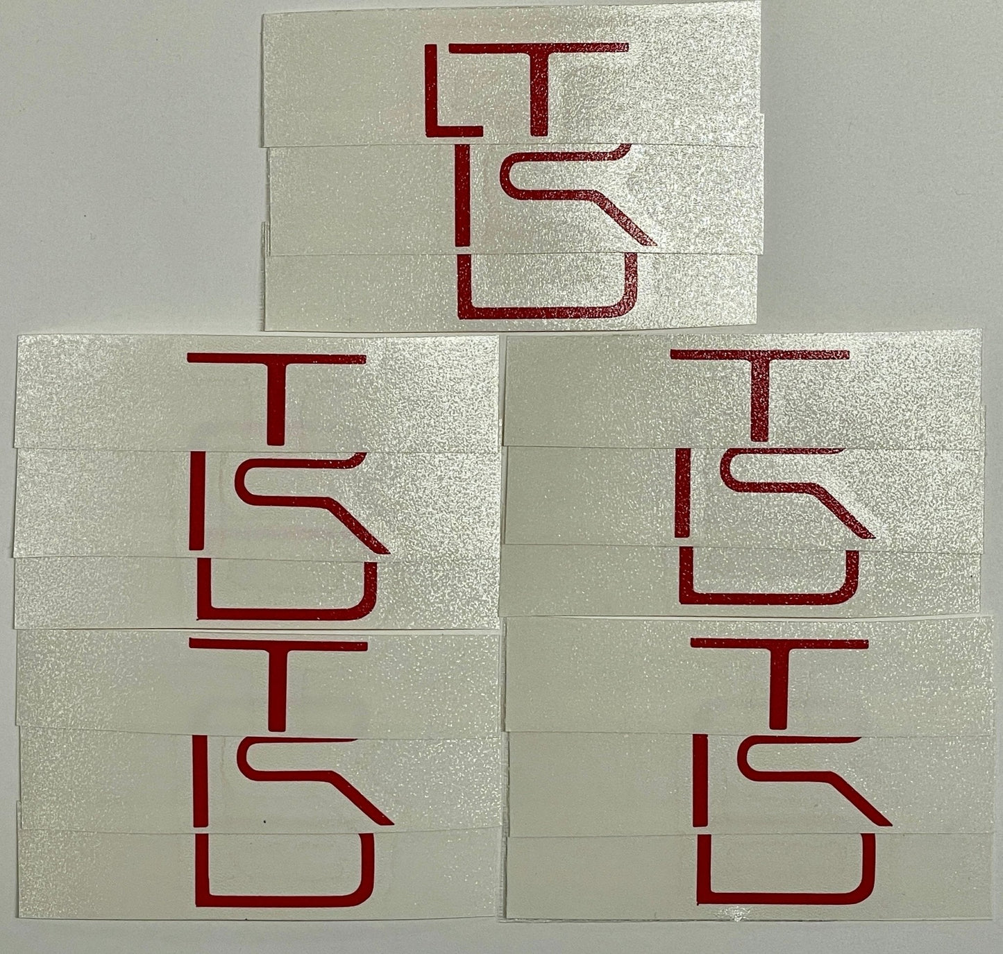 Premium Cast Vinyl Decal Letter Inlays for 2024-2025 Tacoma TRD Interior Door Emblems