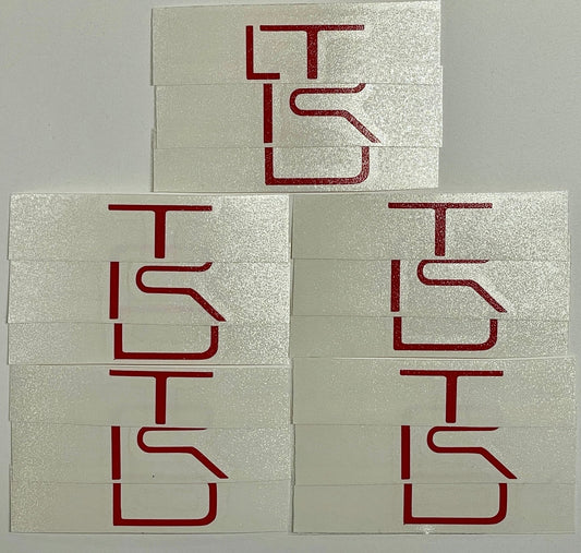 Premium Cast Vinyl Decal Letter Inlays for 2024-2025 Tacoma TRD Interior Door Emblems