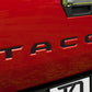 Premium Cast Vinyl Decal Letter Inserts for 2024-2025 Tacoma Tailgate