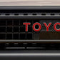 Premium Cast Vinyl Decal Inlay Letters for 2024+ Land Cruiser Grille