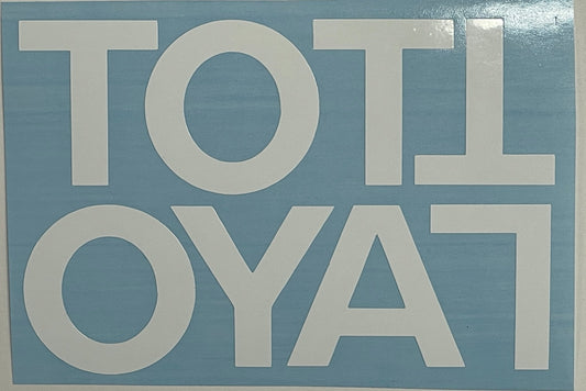 Premium Cast Vinyl Decal Letters for 2024+ Land Cruiser Liftgate