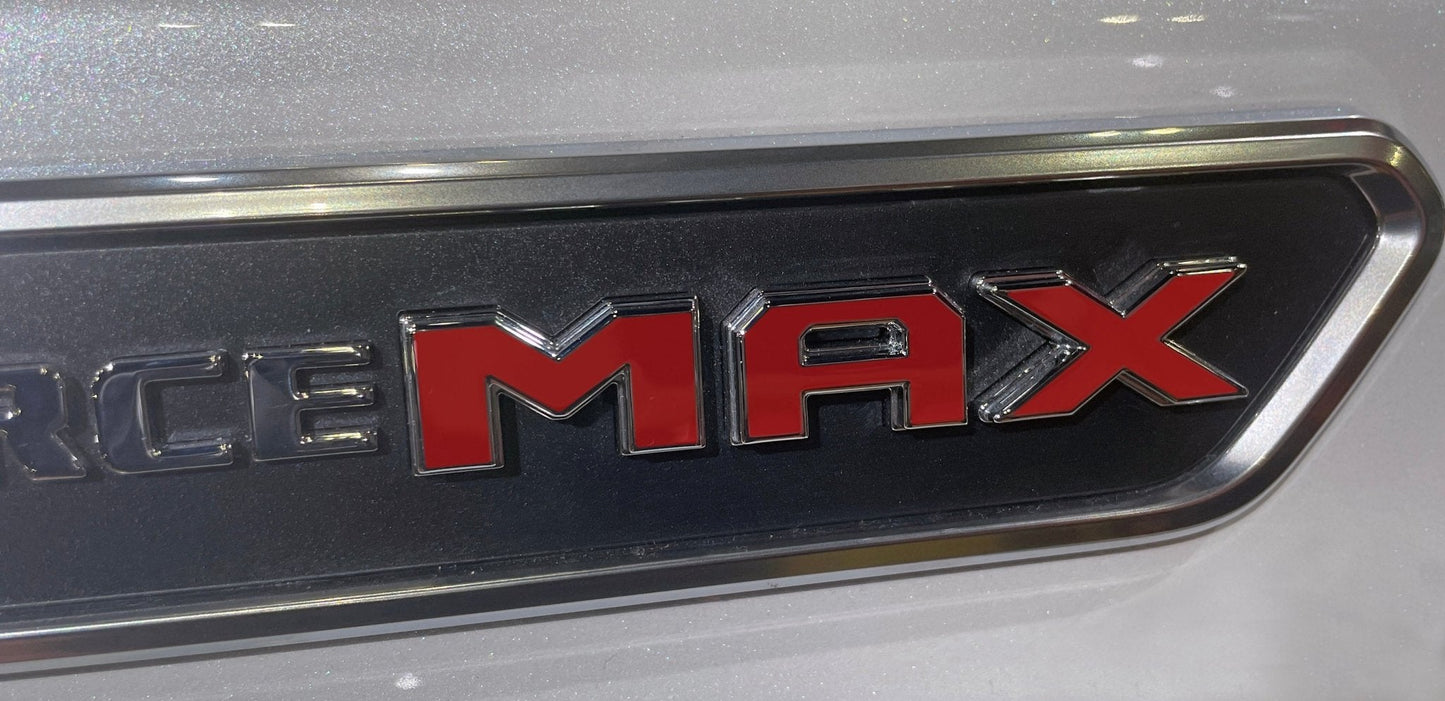 Premium Cast Vinyl Decal Letters for 2024-2025 Tacoma MAX Hood and Tailgate Emblems