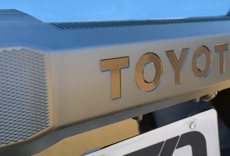 Premium Cast Vinyl Decal Letters for 2025 4Runner Liftgate