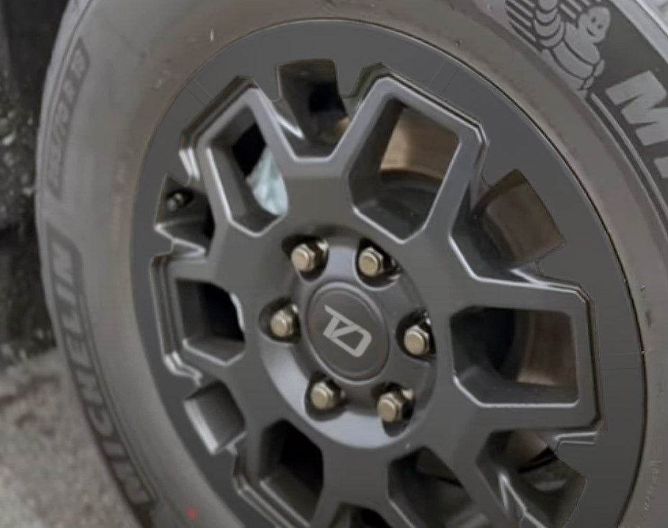 Premium Cast Vinyl Decals for 2025+ 4Runner TRD Off Road Wheels x4