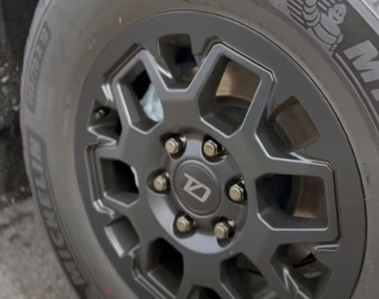 Premium Cast Vinyl Decals for 2025+ 4Runner TRD Off Road Wheels x4